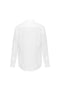White linen shirt back view